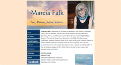 Desktop Screenshot of marciafalk.com